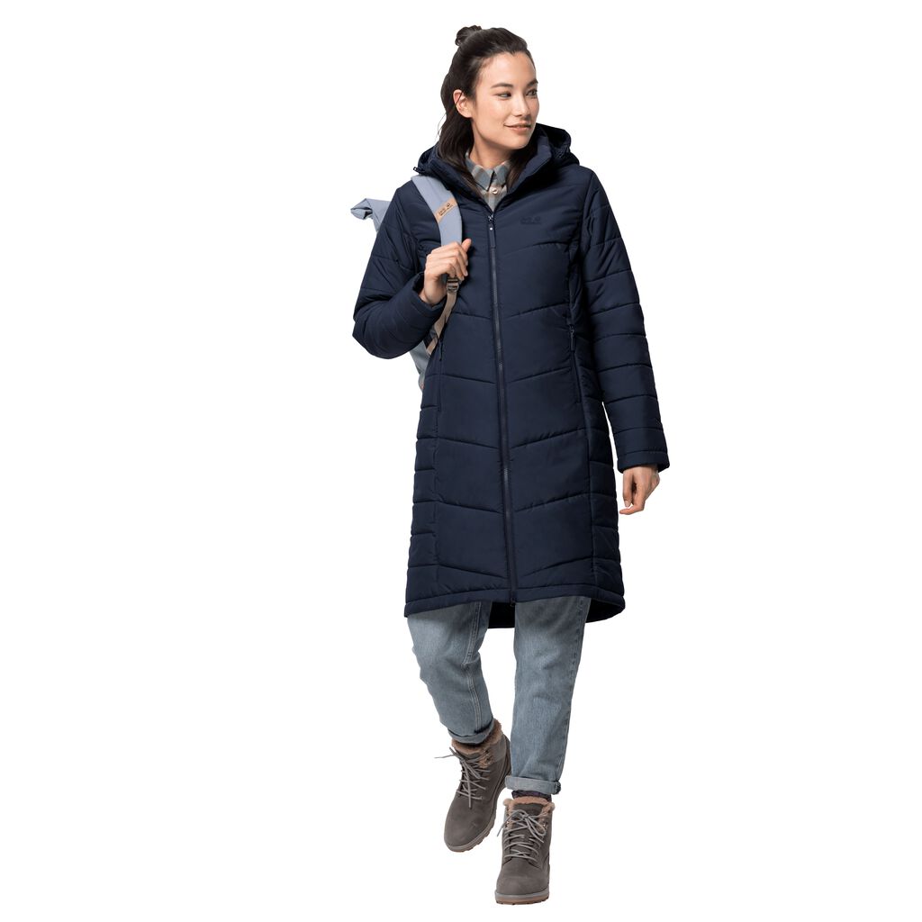 Jack Wolfskin NORTH YORK Vestes Femme Bleu - AOLYTCW-82